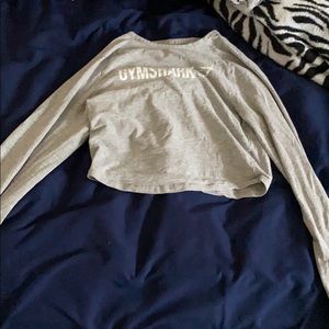 Cropped Gymshark top